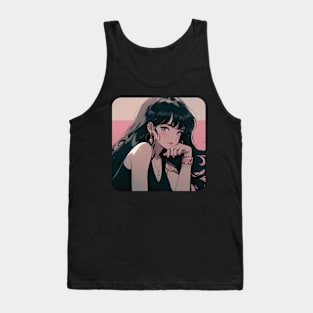 Dreamy female character retro Tank Top